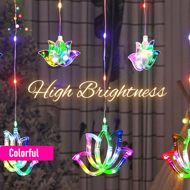 Lighting Decoration For Diwali - Guirnalda de Luces LED de 4