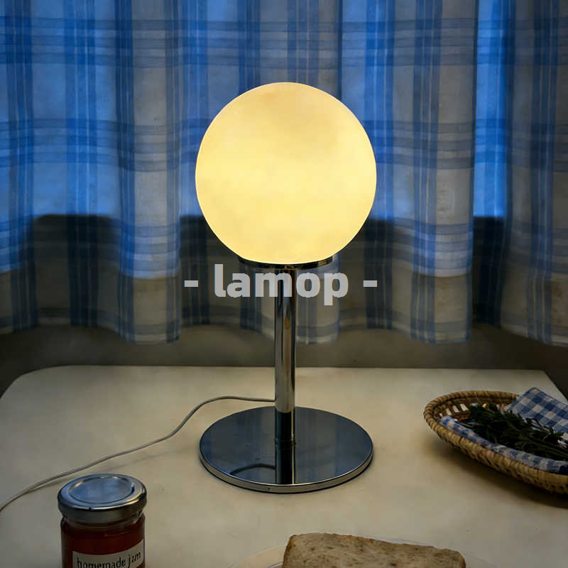 Decor Lighting Lamps - Lámpara de Mesa con Base Cromada