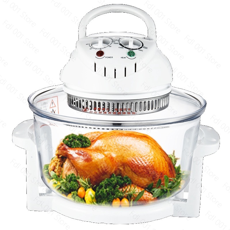 Lighting Visual - Freidora de aire de vidrio, horno