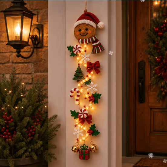 Adorno navideño luminoso para  - Wall Decor Lighting Tree reseña y precio