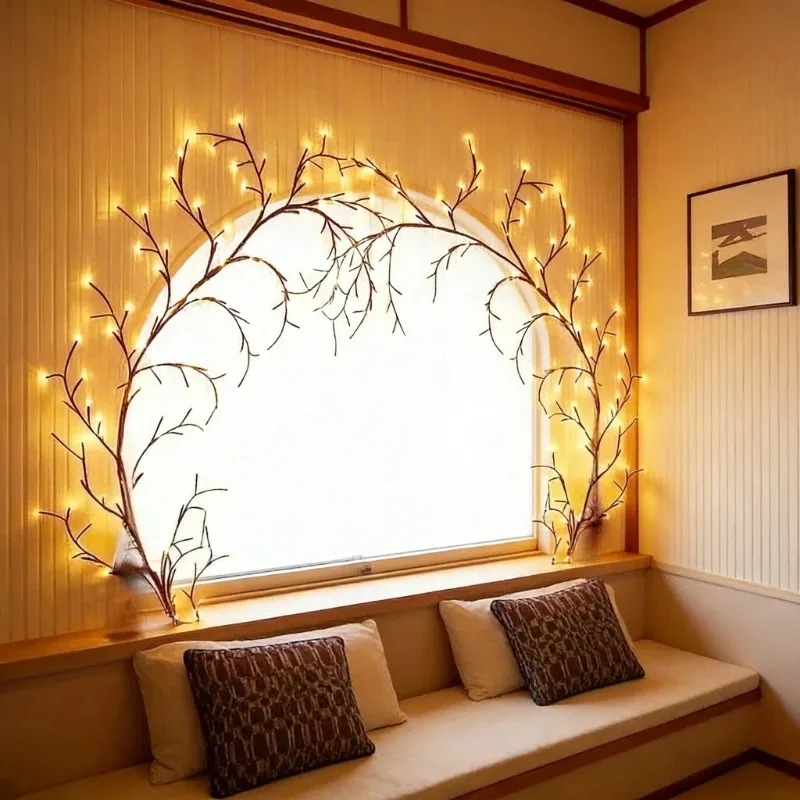 Luces LED para Pared con Forma - Wall Decor Lighting Tree reseña y precio