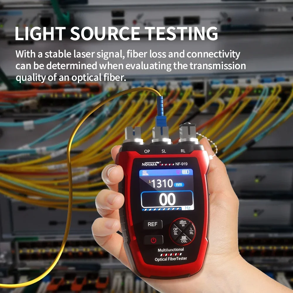 NOYAFA-probador de fibra óptic - Lighting Visual reseña y precio