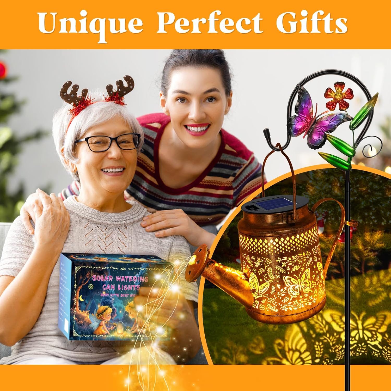 Paquete de 2 Luces Solares Gra - Decor Lighting Pack reseña y precio