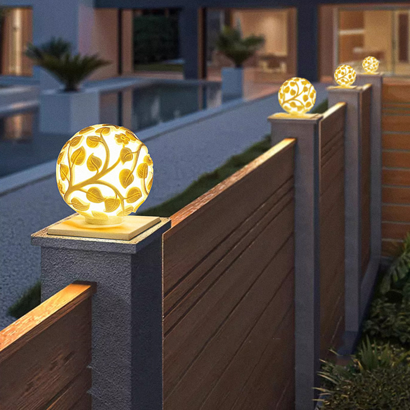 Luces de columna para exterior - Lighting Decor Outdoor reseña y precio