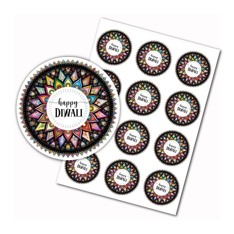 Pegatinas de feliz Diwali, dec - Lighting Decoration For Diwali reseña y precio