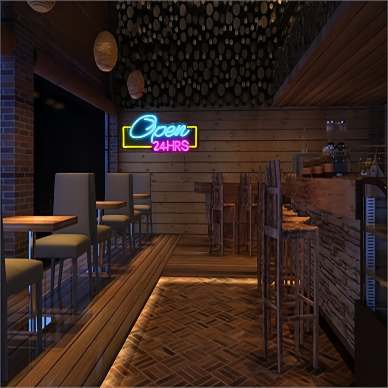 Letreros de neón Led abiertos  - Decor Lighting Opening Hours reseña y precio