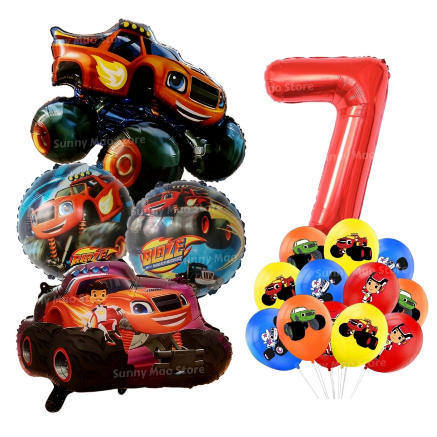 Decoración para Fiesta de Cump - Lighting Mcqueen Birthday Decor reseña y precio