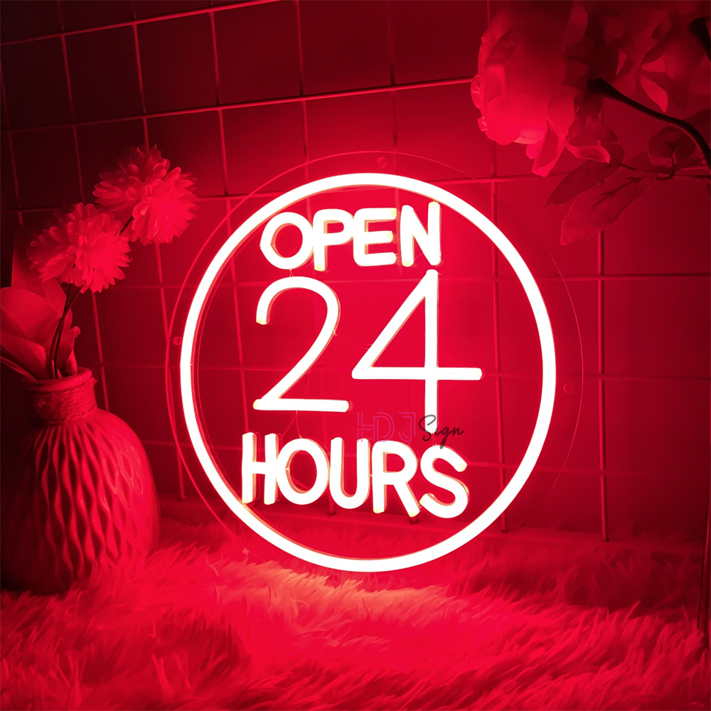 Letreros Led de neón abiertos  - Decor Lighting Opening Hours reseña y precio