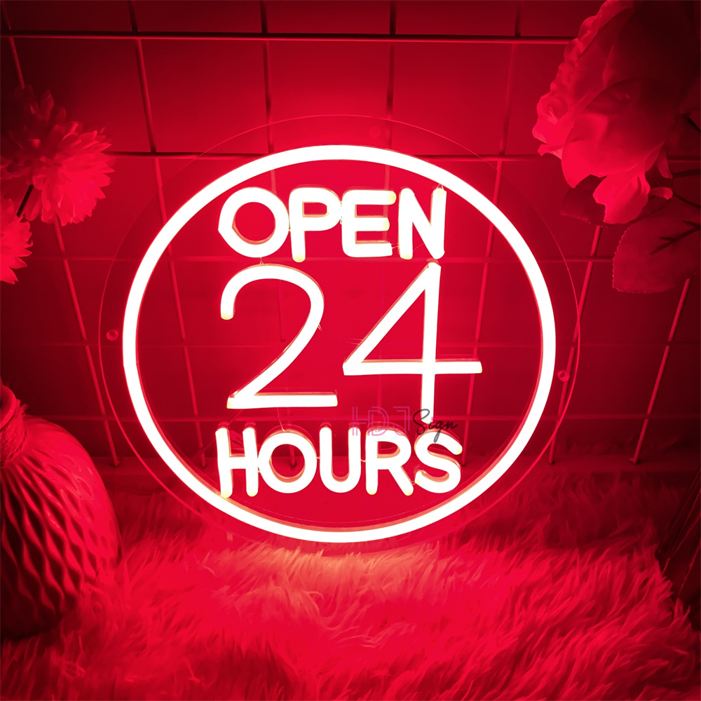 Letreros Led de neón abiertos  - Decor Lighting Opening Hours reseña y precio
