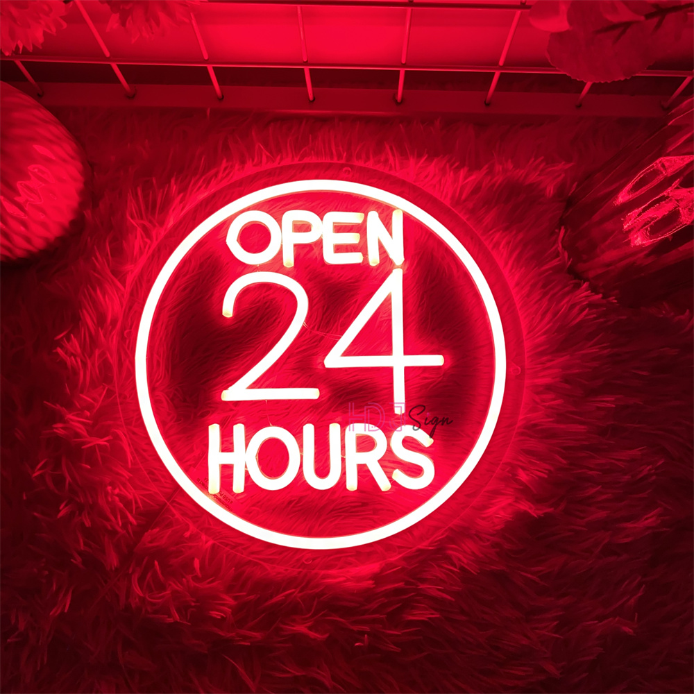 Letreros Led de neón abiertos  - Decor Lighting Opening Hours reseña y precio