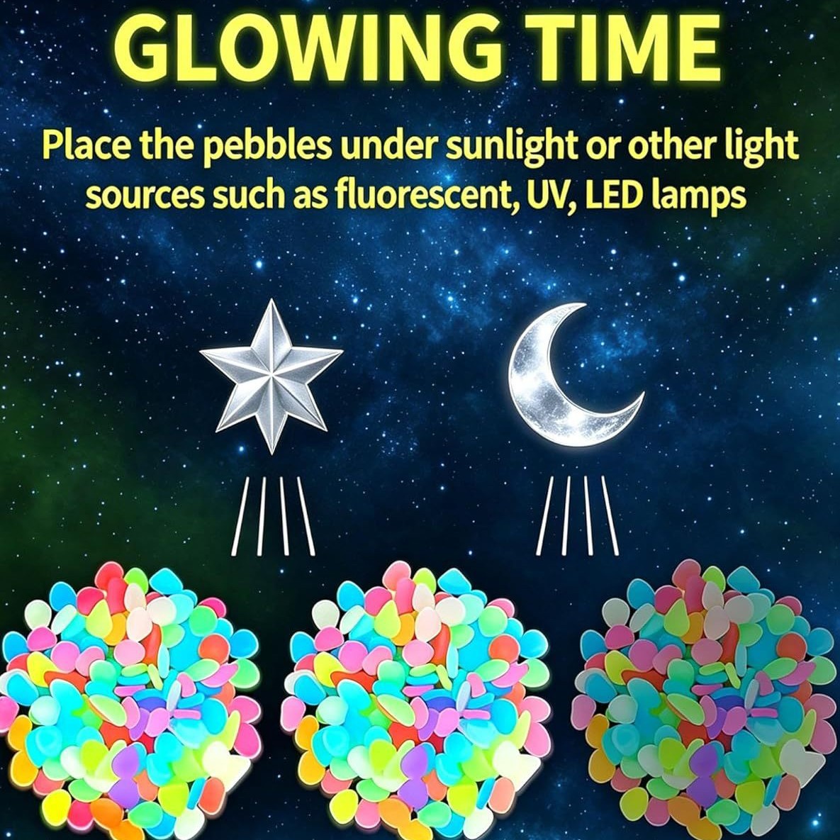 Piedras luminosas coloridas qu - Decor Lighting Pack reseña y precio