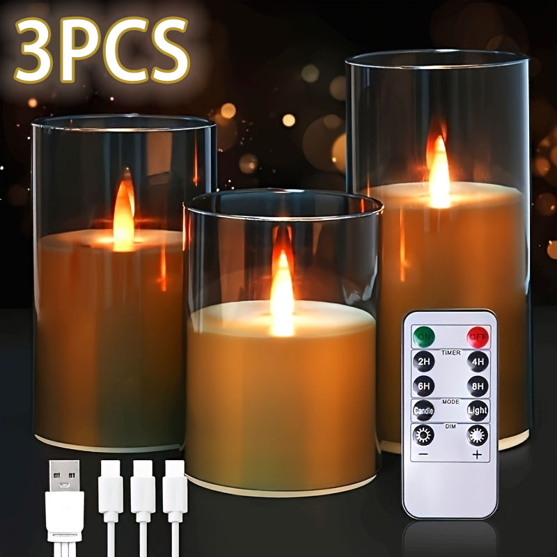 Paquete de 3 Velas Decorativas - Decor Lighting Pack reseña y precio