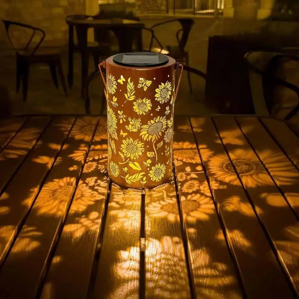 Lámpara Solar de Girasol para  - Lighting Decor Outdoor reseña y precio