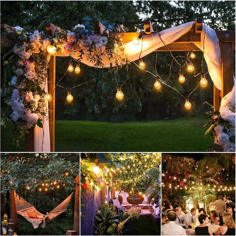 Cadena de Luces LED para Exter - Outdoor Lighting Wedding Decor reseña y precio