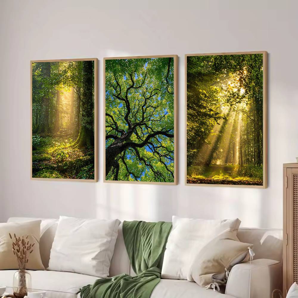Póster de la naturaleza del bo - Wall Decor Lighting Tree reseña y precio