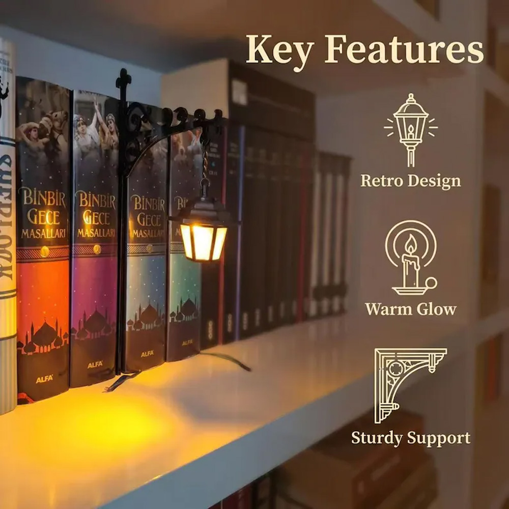 Linterna decorativa para bibli - Decor Lighting Lamps reseña y precio