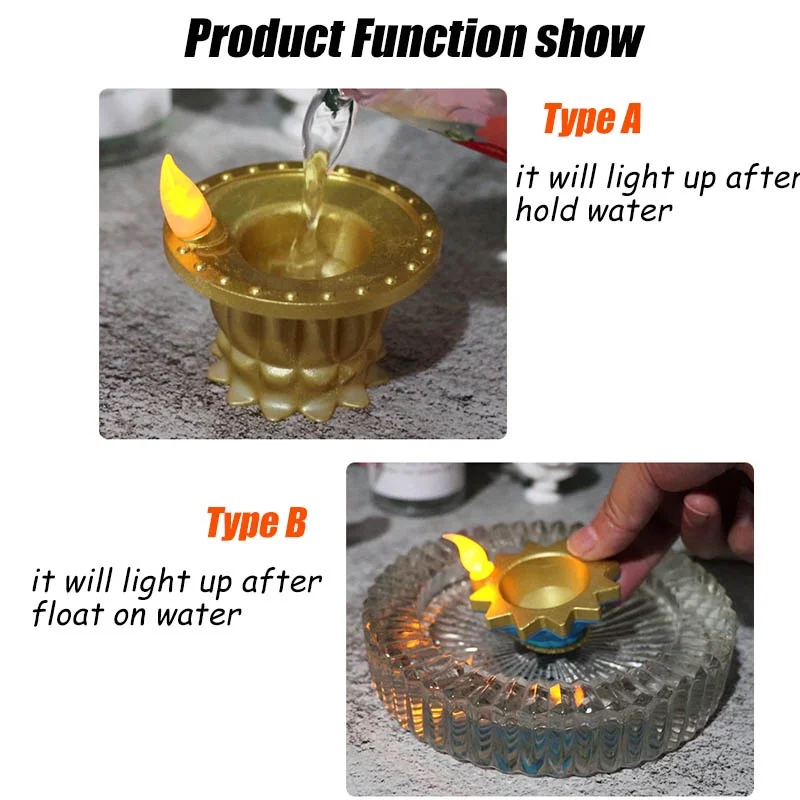 Lámpara de vela LED Diwali sim - Lighting Decoration For Diwali reseña y precio