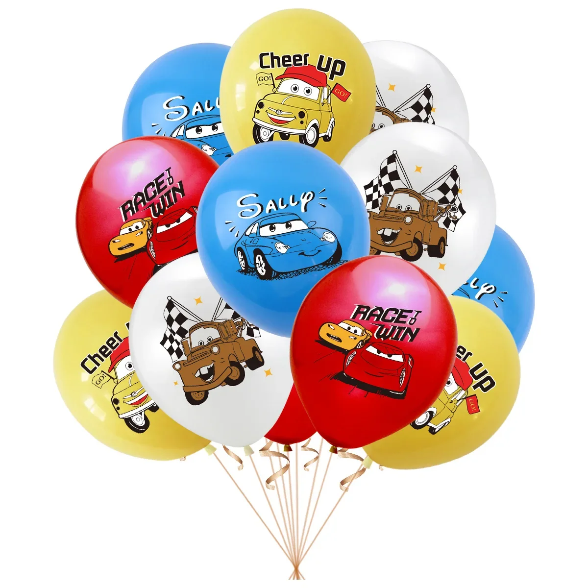 Globos de Látex de 12 Pulgadas - Lighting Mcqueen Birthday Decor reseña y precio