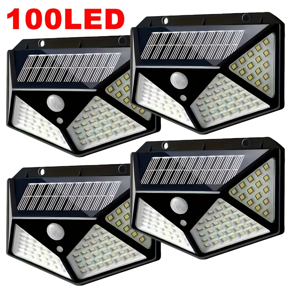 Lámpara Solar de Jardín de 100 - Lighting Decor Outdoor reseña y precio