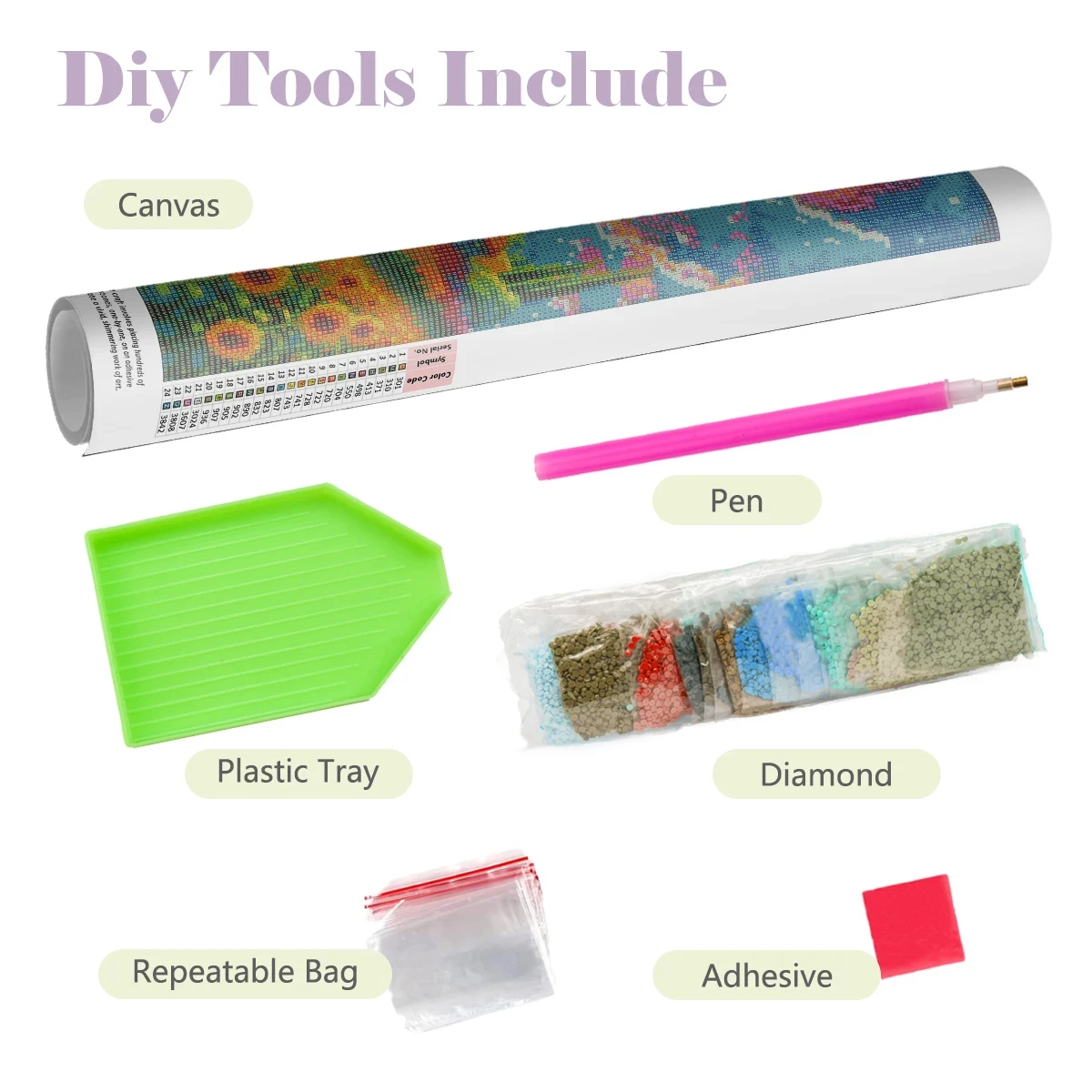 Pintura de diamantes DIY, Árbo - Wall Decor Lighting Tree reseña y precio