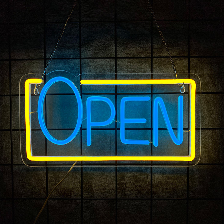Letrero de neón LED abierto la - Decor Lighting Opening Hours reseña y precio