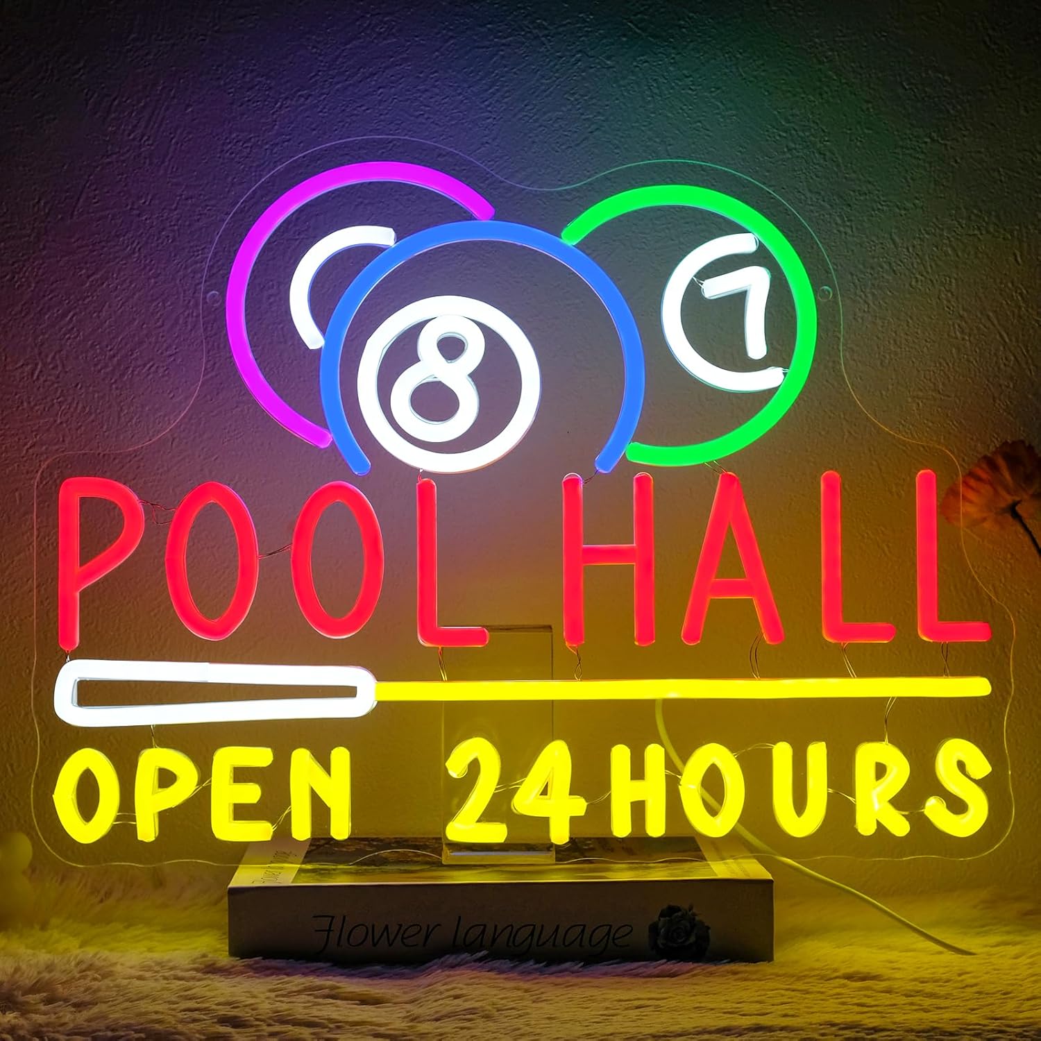Letrero de Neón con la Inscrip - Decor Lighting Opening Hours reseña y precio