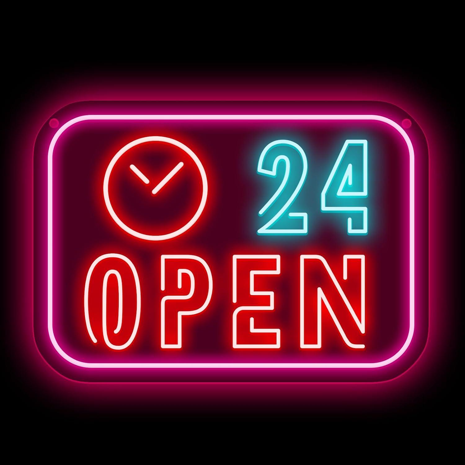 Letrero de neón con forma de r - Decor Lighting Opening Hours reseña y precio
