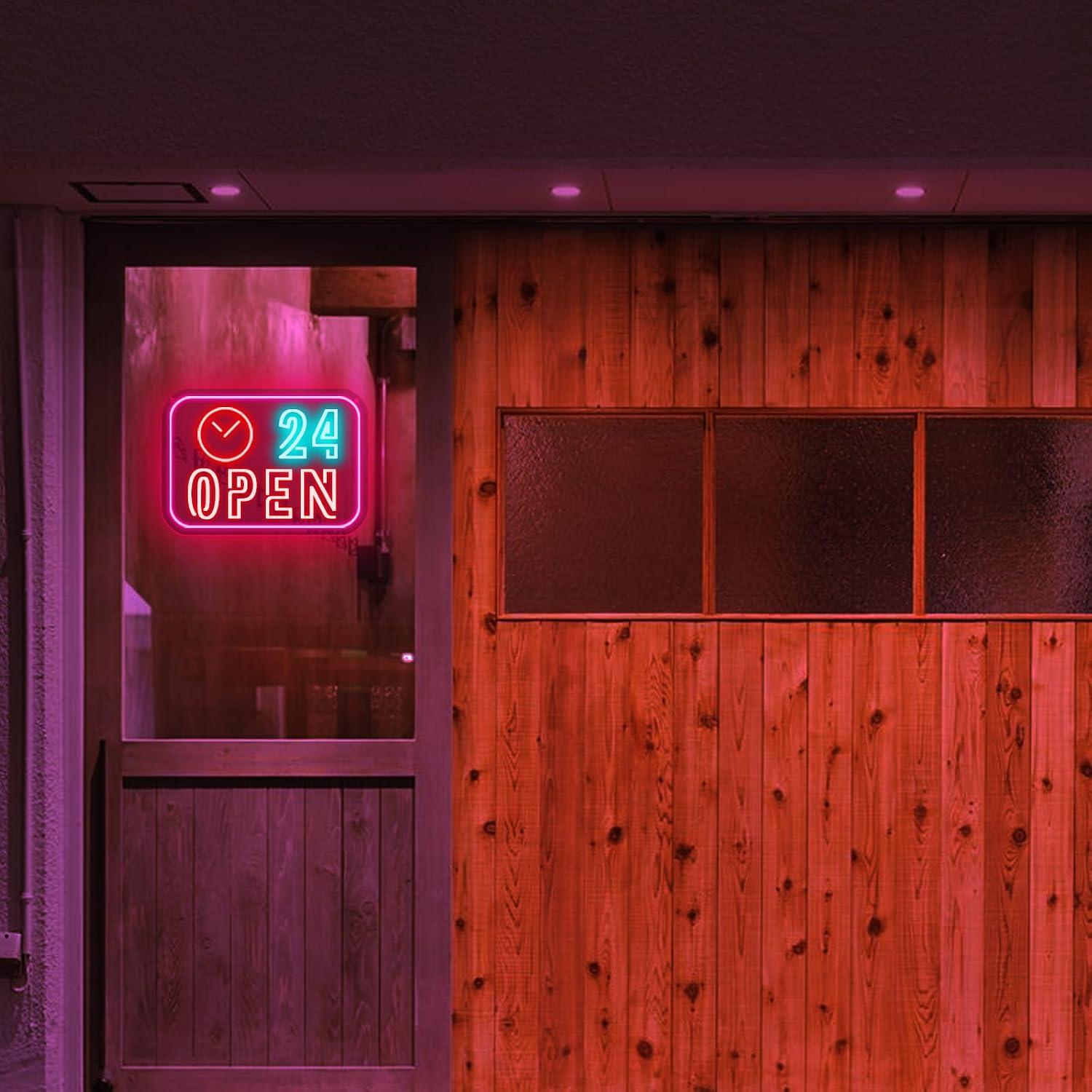 Letrero de neón con forma de r - Decor Lighting Opening Hours reseña y precio