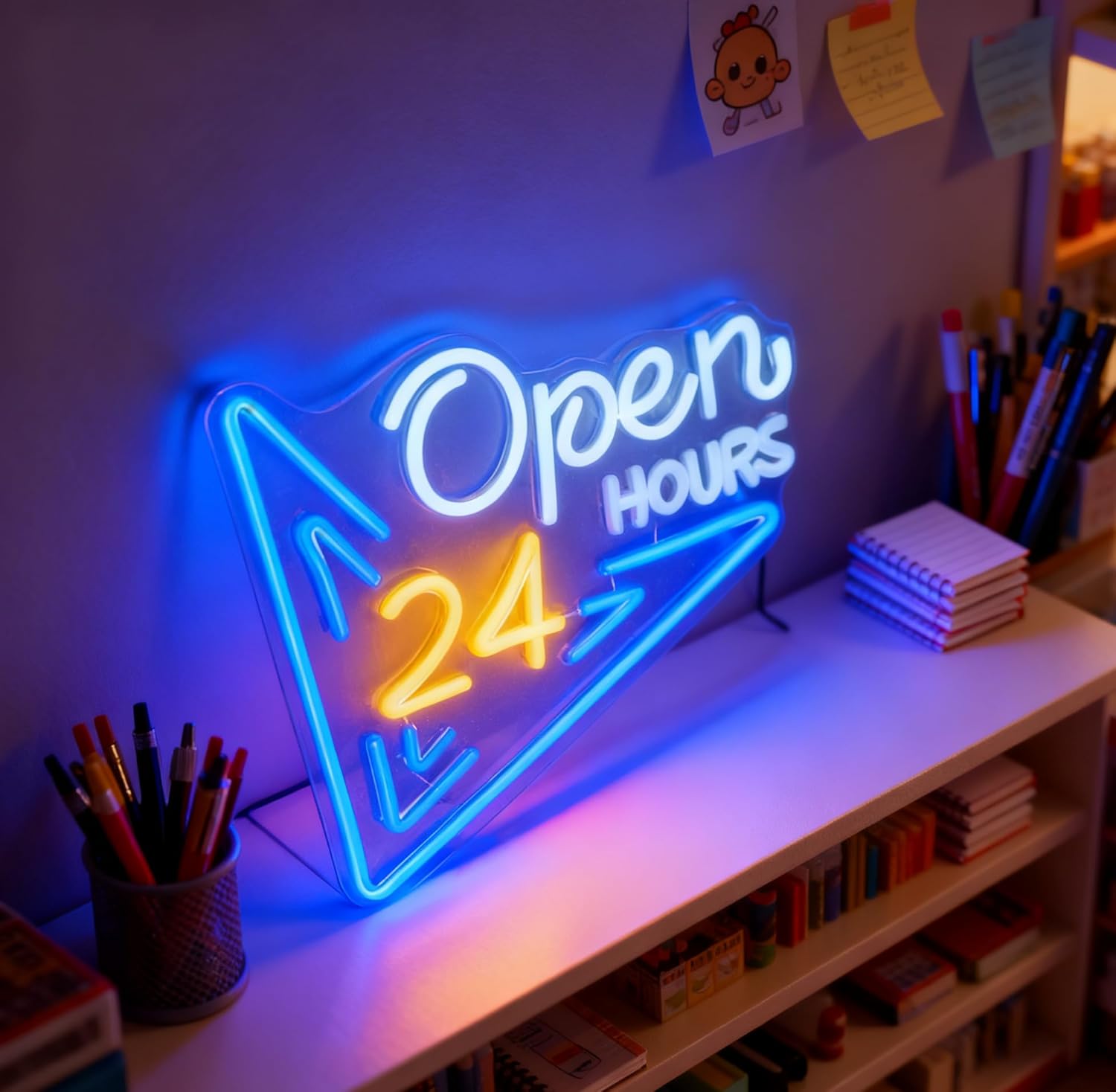Letrero Luminoso LED de Neón A - Decor Lighting Opening Hours reseña y precio