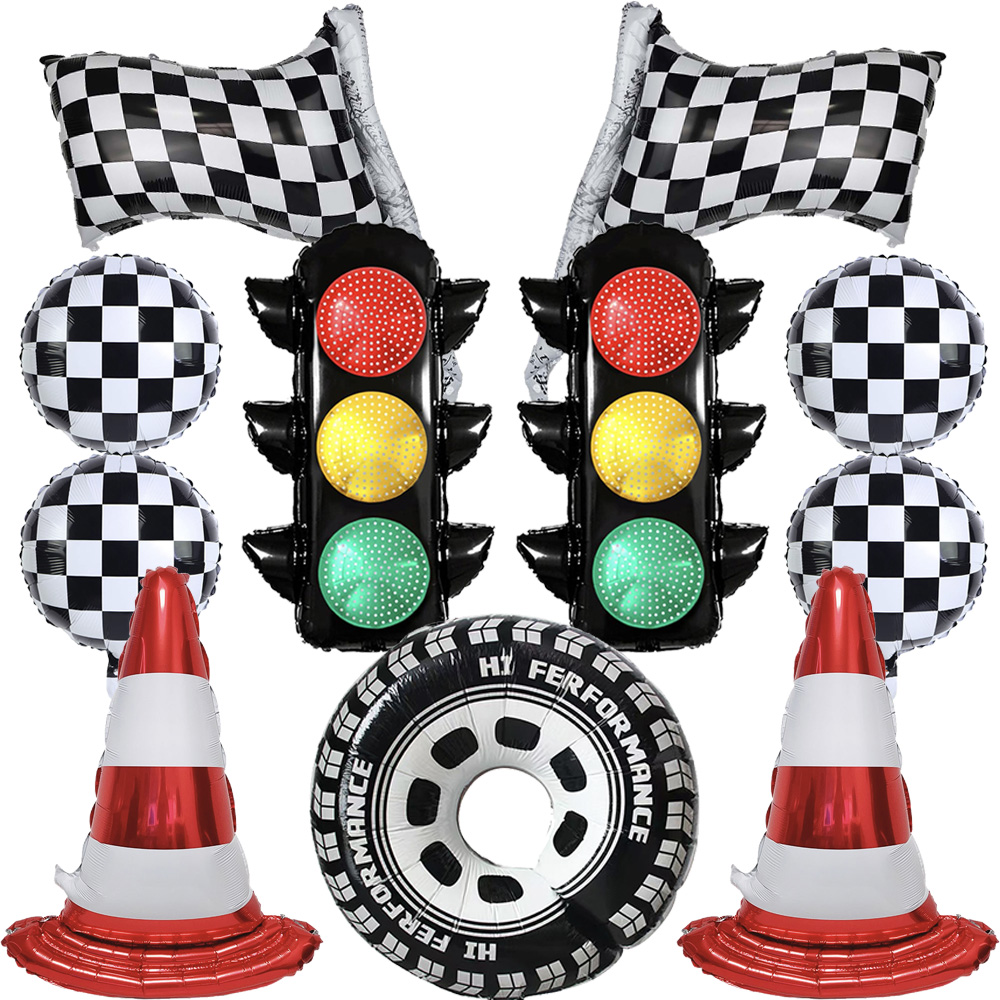 Coche de carreras decoración d - Lighting Mcqueen Birthday Decor reseña y precio
