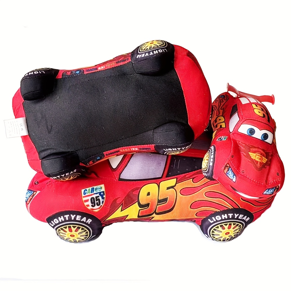 Almohada de felpa de coche Dis - Lighting Mcqueen Birthday Decor reseña y precio