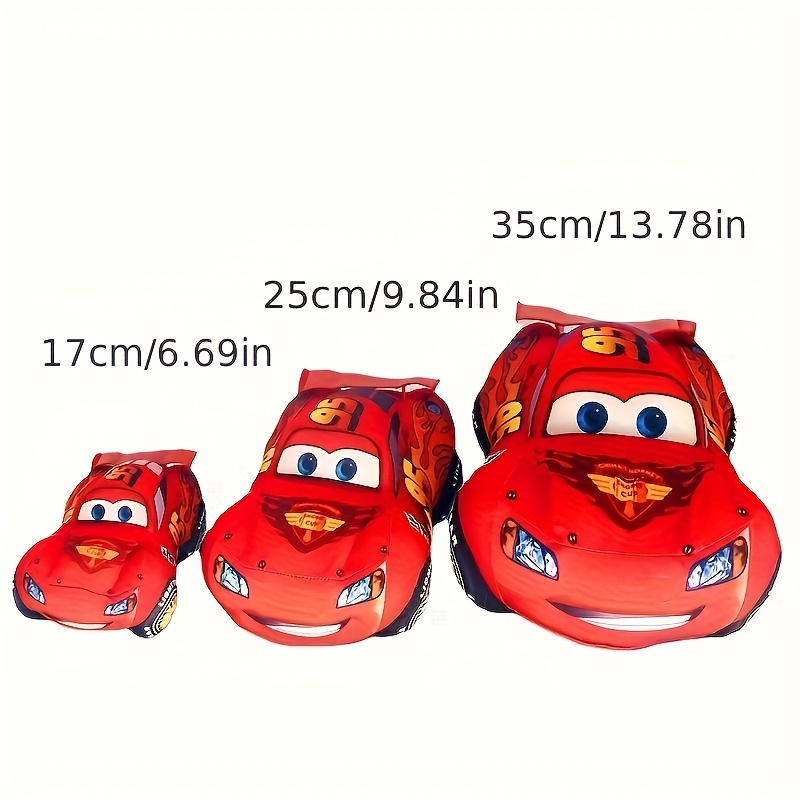 Almohada de felpa de coche Dis - Lighting Mcqueen Birthday Decor reseña y precio