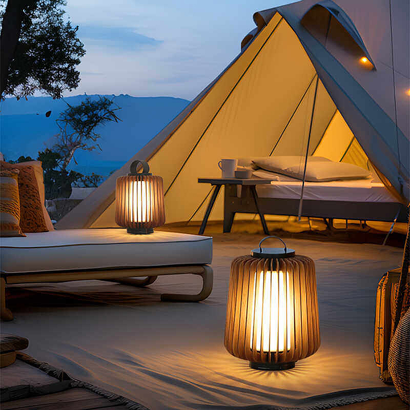 Lámpara de pie luminosa para p - Lighting Decor Outdoor reseña y precio
