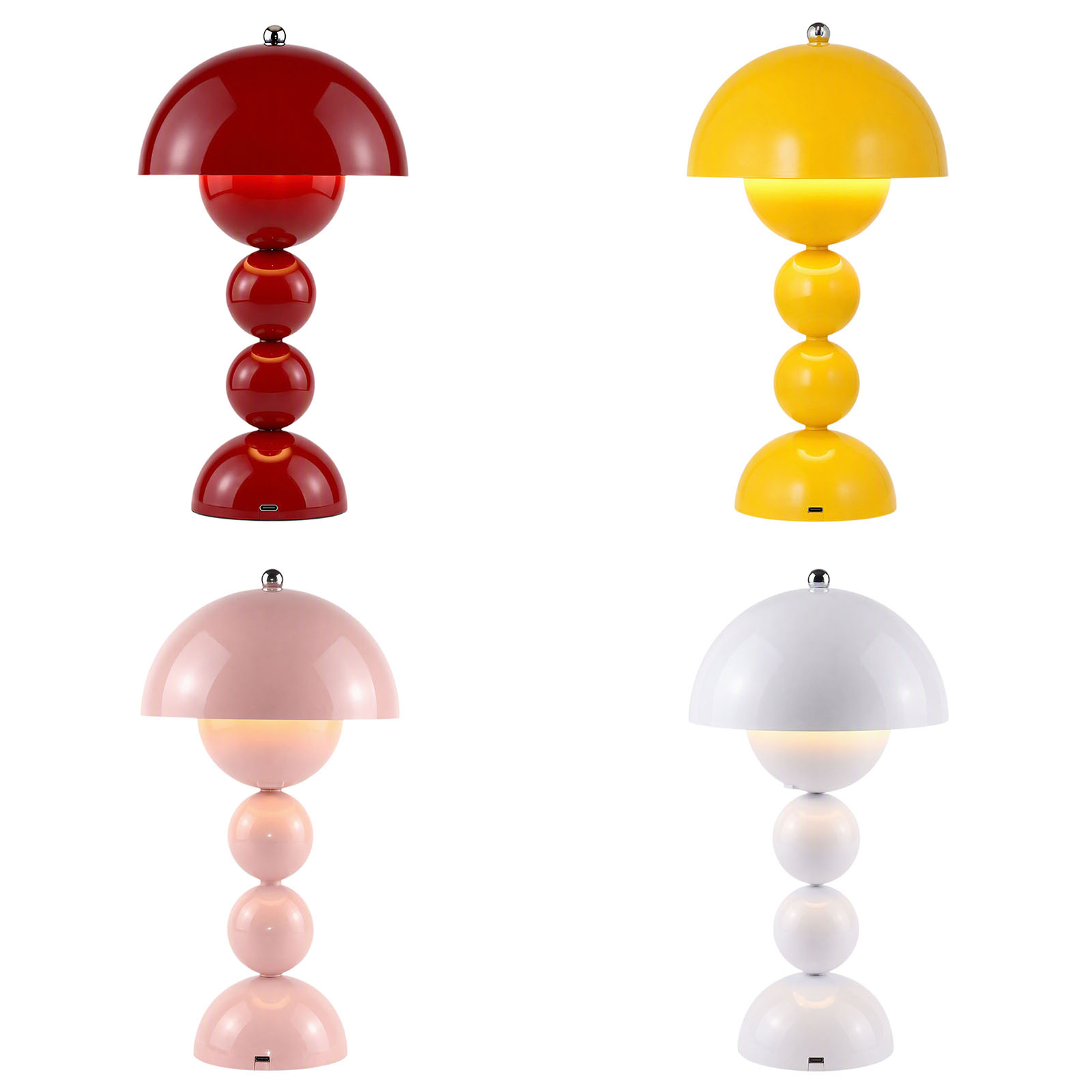 Lámpara de mesa vintage con fo - Room Lighting Bedroom Decor reseña y precio