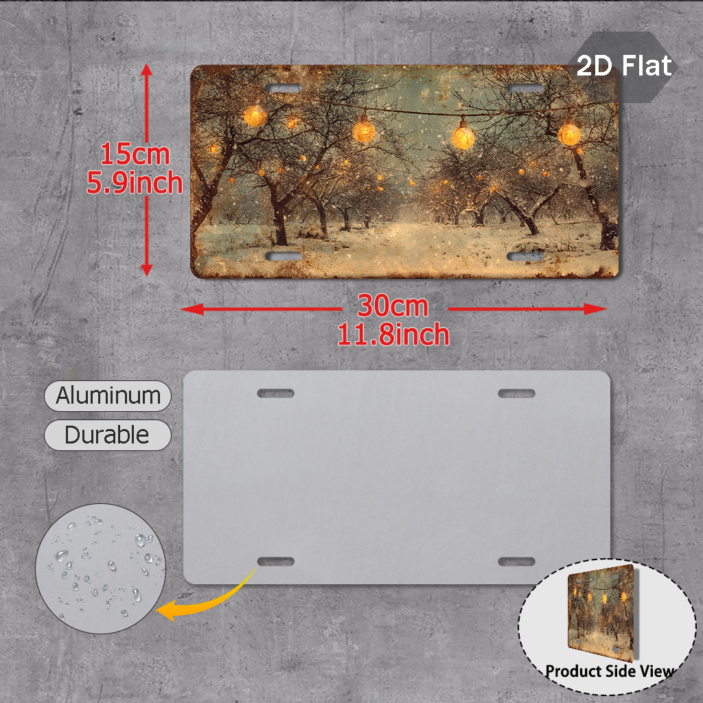 Placa Decorativa de Pared Retr - Wall Decor Lighting Tree reseña y precio